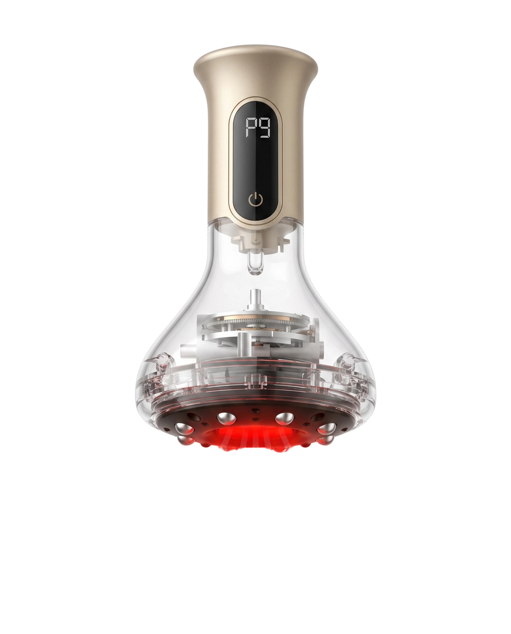 Electric Cupping Massager with Heat & Red Light