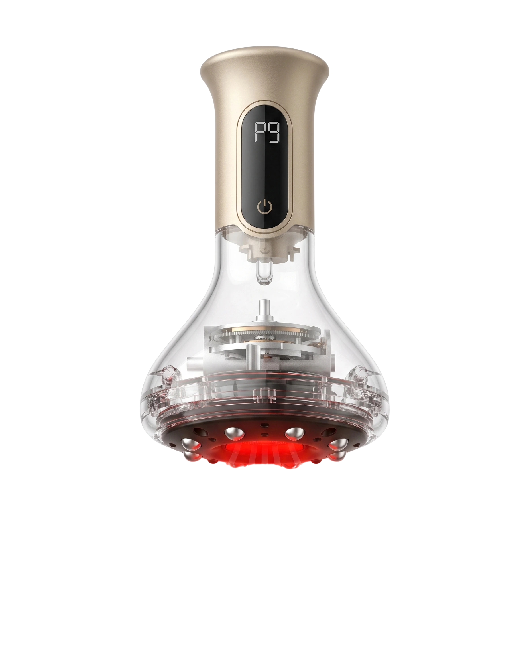Electric Cupping Massager with Heat & Red Light