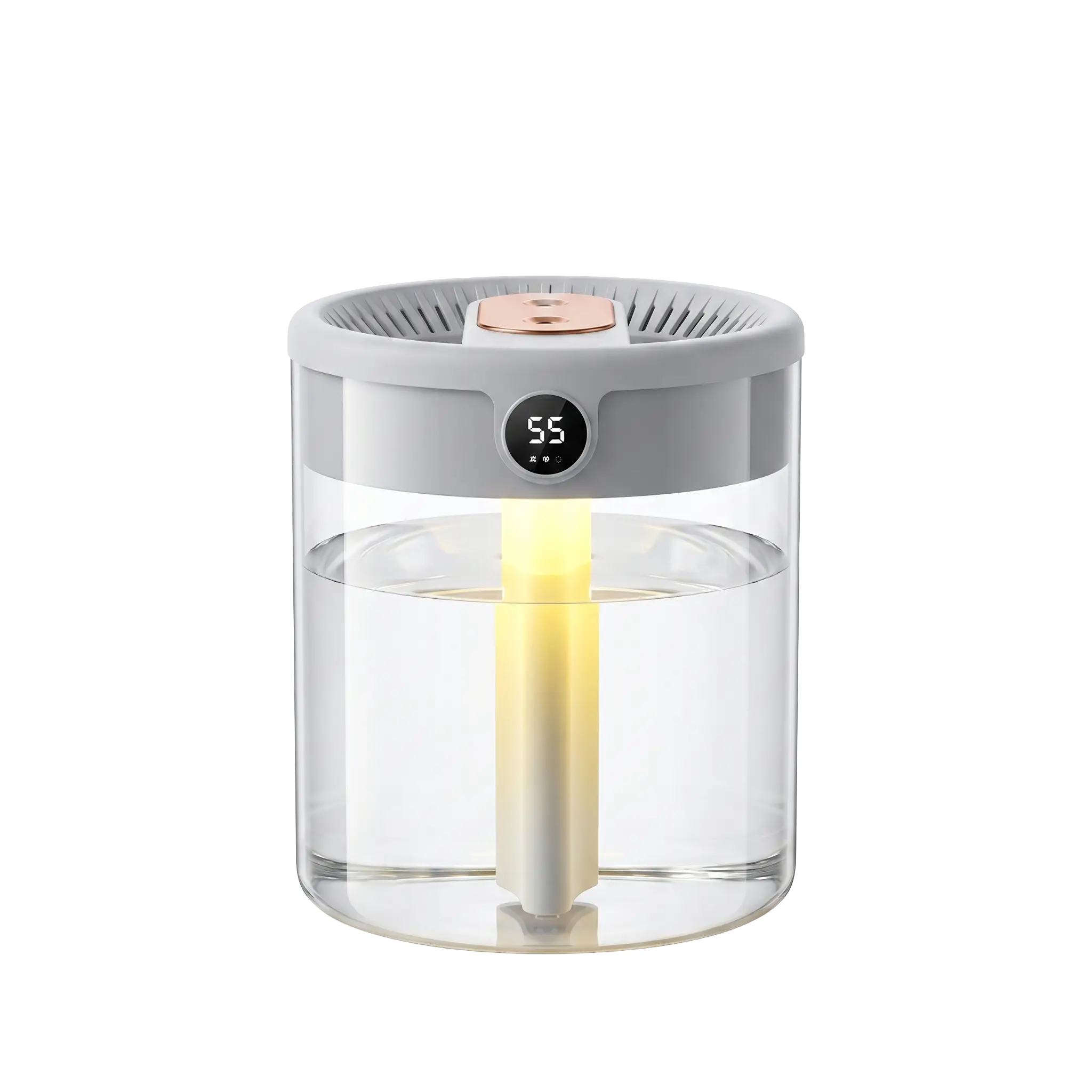 Dual Spray Humidifier 2L with Quiet Motor - Breathe Better, Sleep Deeper