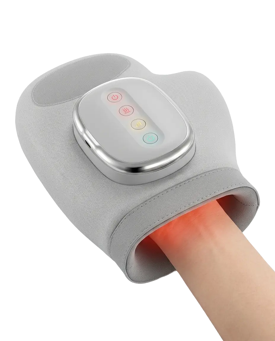 Electric Hand & Wrist Massager – Air Compression, Palm Relief, Arthritis & Carpal Tunnel, Heated