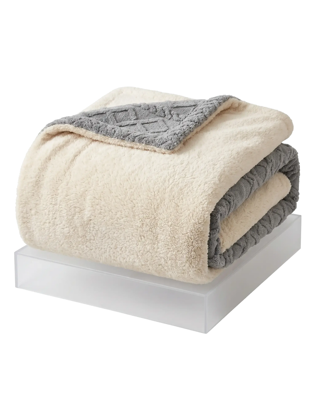 Thick Spring Weighted Blanket in Artificial Lamb Cashmere