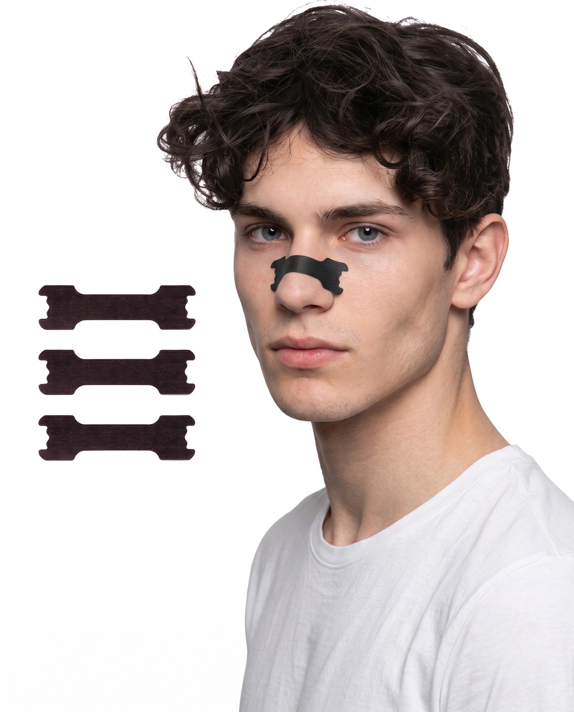 Nasal Strips 60 Count – Flexible Adhesive Nose Strips for Improved Nasal Airflow