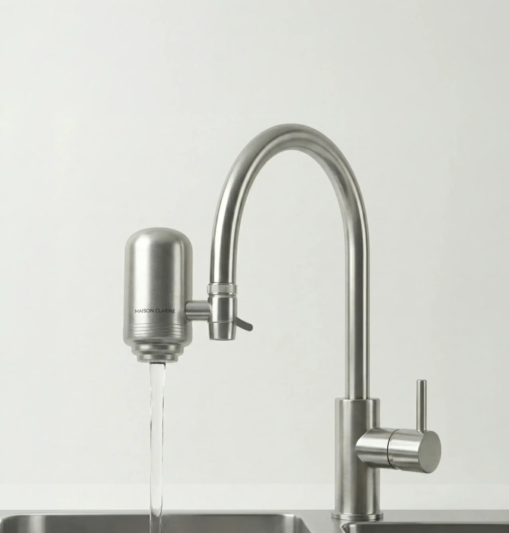 Clarine Stainless Steel Faucet Water Filter