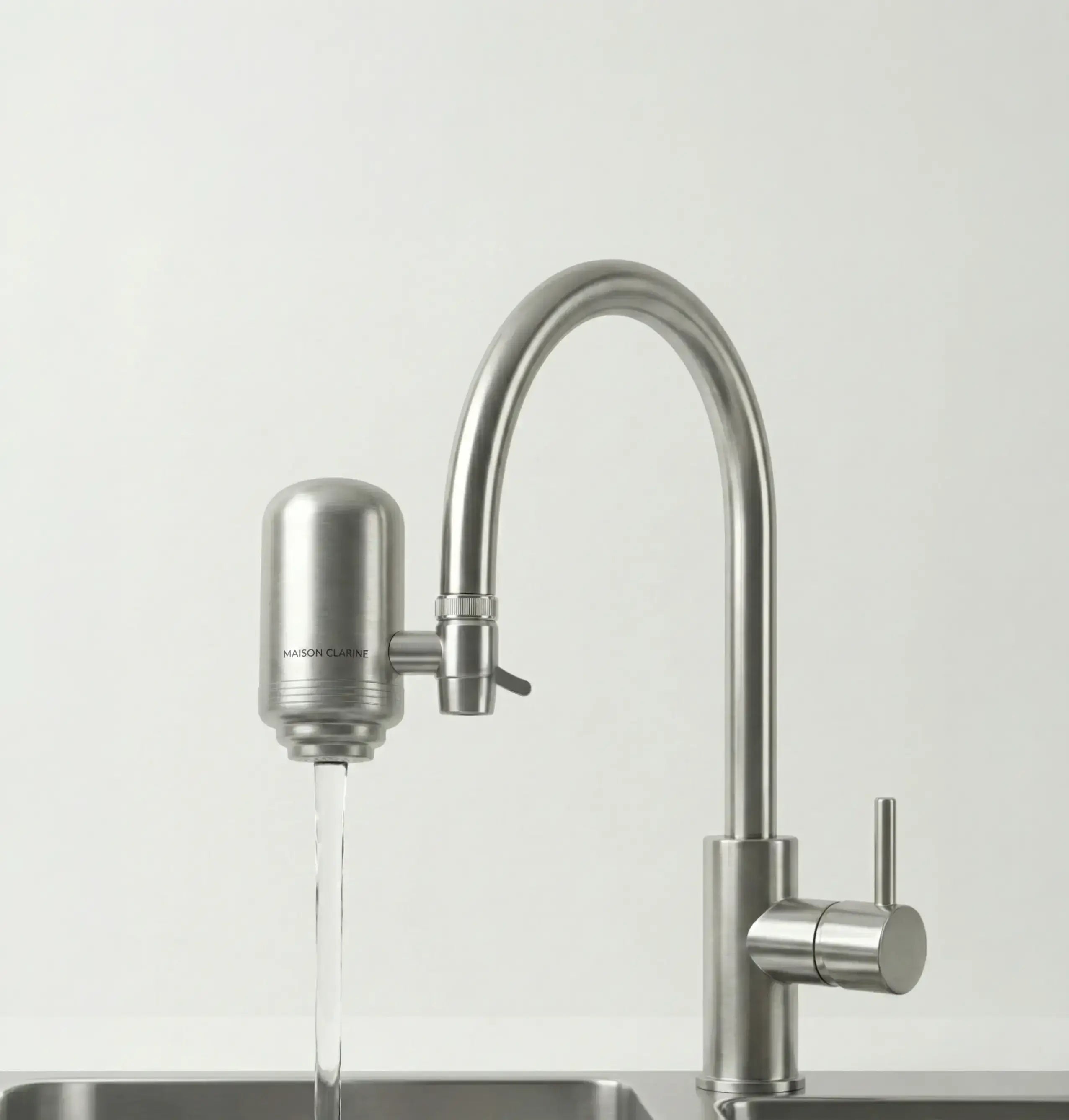 Clarine Stainless Steel Faucet Water Filter