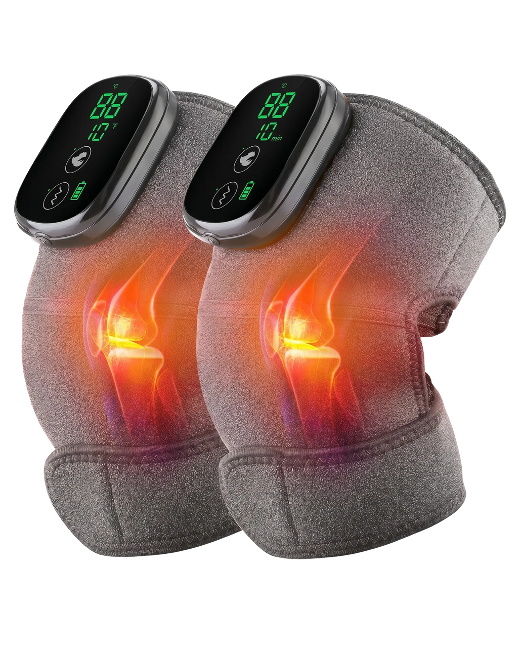 Electric Heating Knee Massager with 3-Level Vibration and Heat