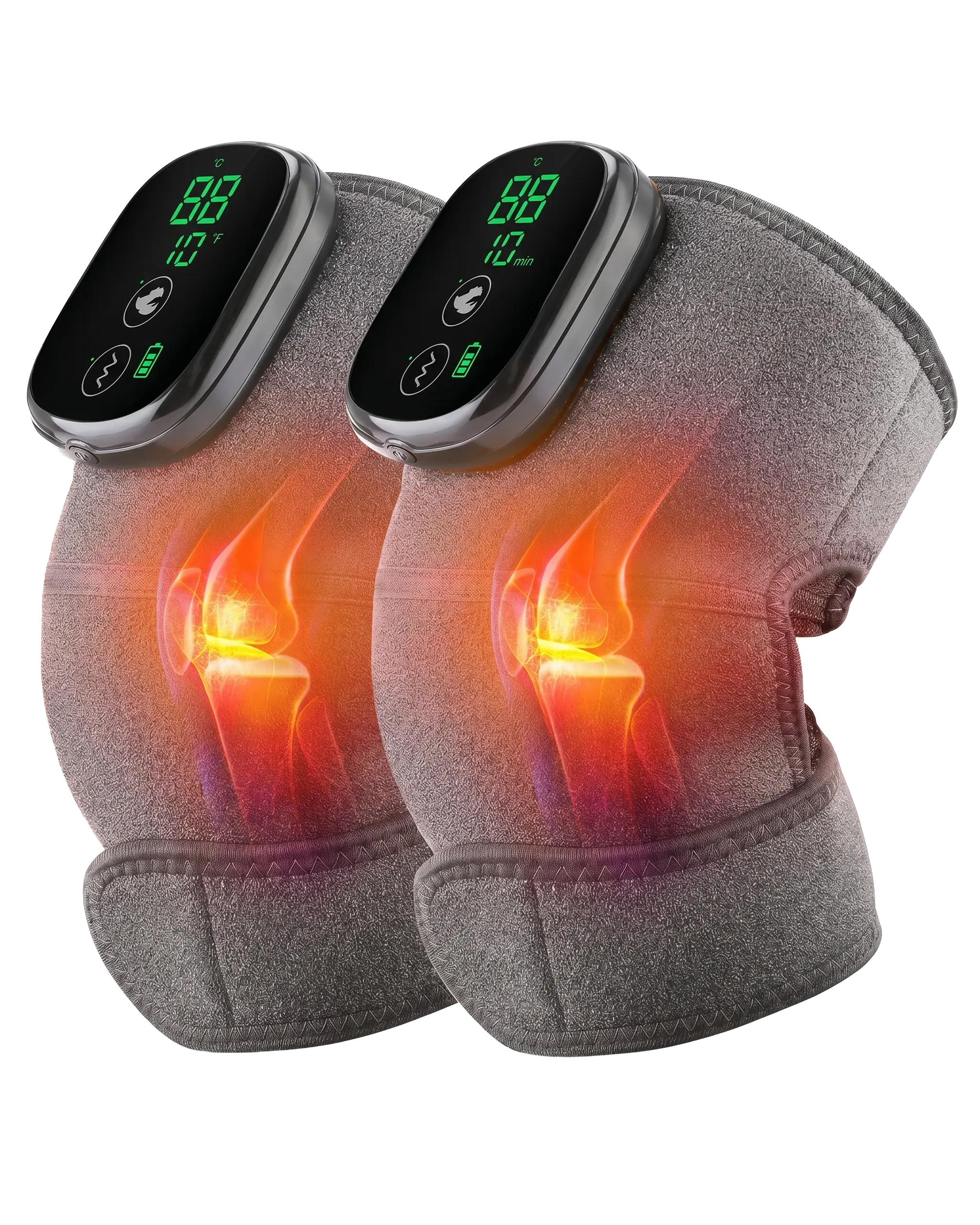 Electric Heating Knee Massager with 3-Level Vibration and Heat