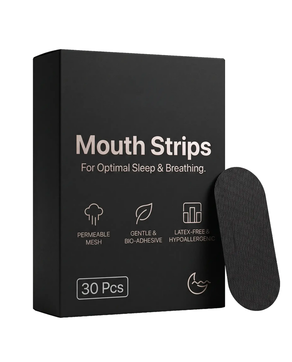 30-Pack Mouth Tape Sleep Strips - Anti-Snoring