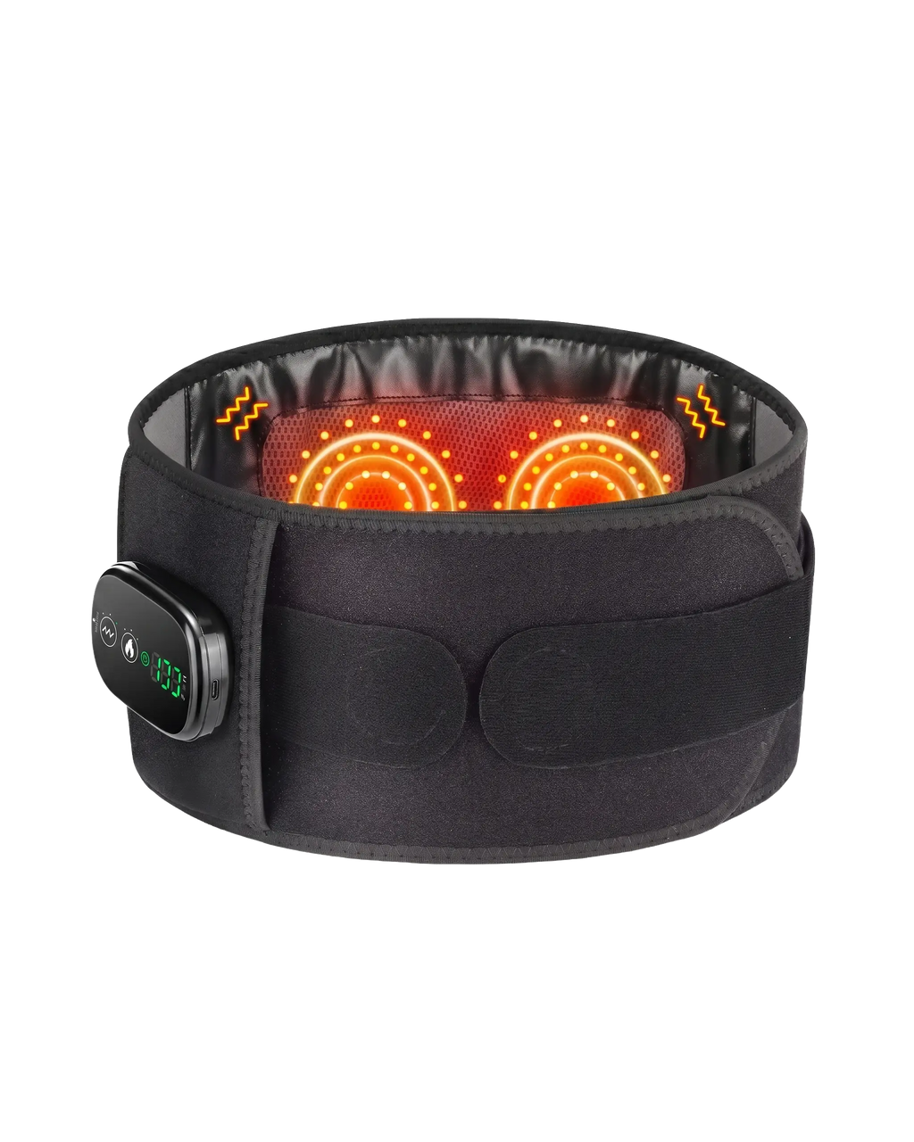 Electric Heating Waist Massager Belt with Vibration
