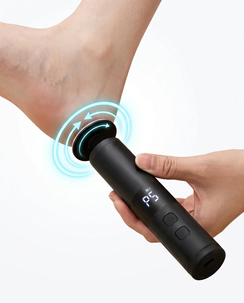 3 Speed LCD Display Fast Charging Foot & Hand Callus Remover