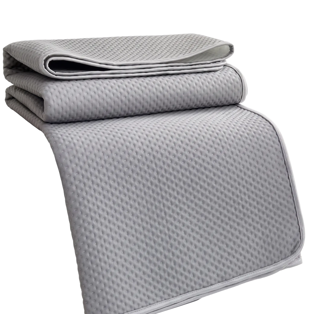 Cooling Mattress Pad in Breathable Ice Silk, Washable Summer Sleeping Pad, Soft & Skin-Friendly