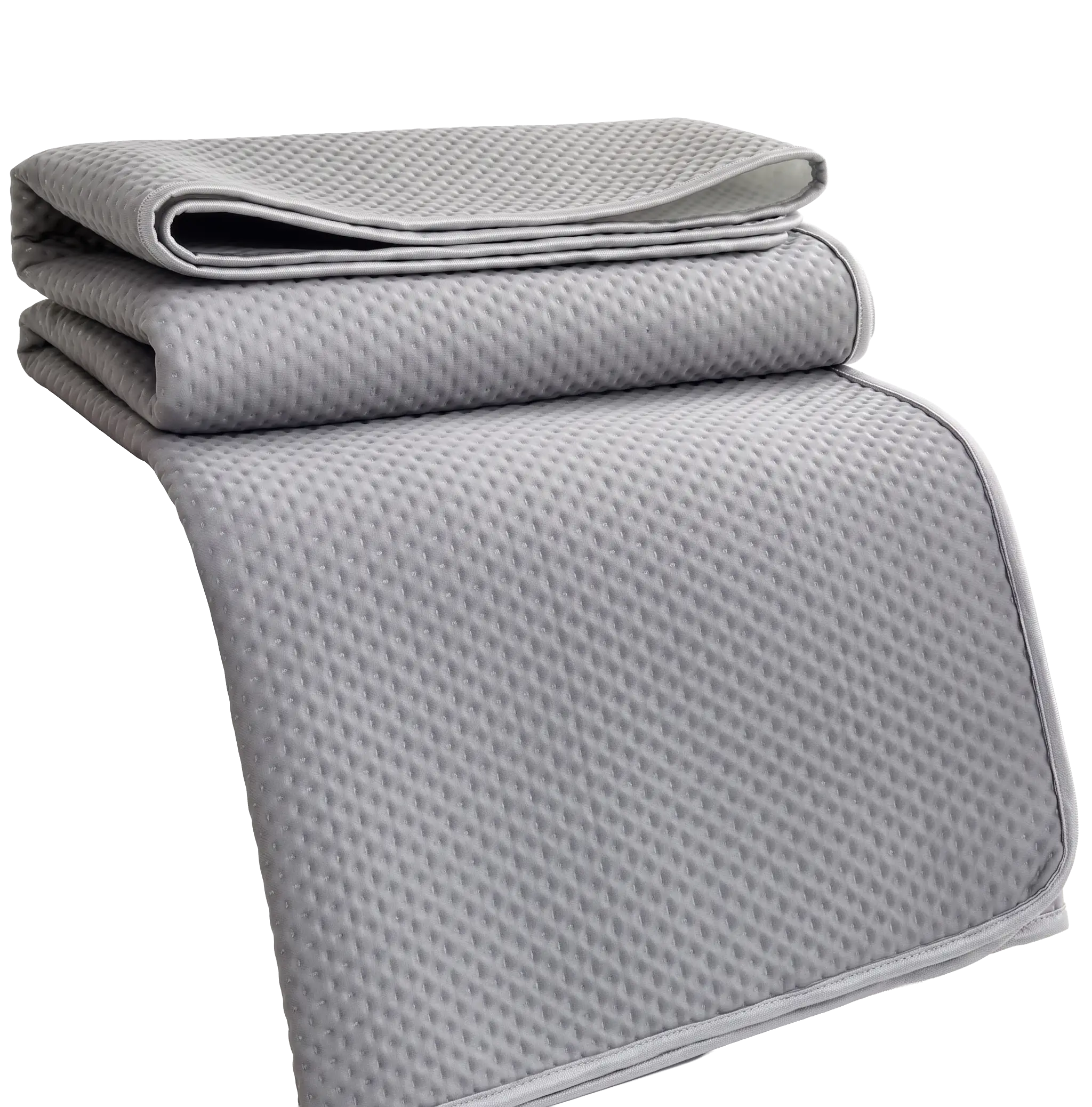 Cooling Mattress Pad in Breathable Ice Silk, Washable Summer Sleeping Pad, Soft & Skin-Friendly