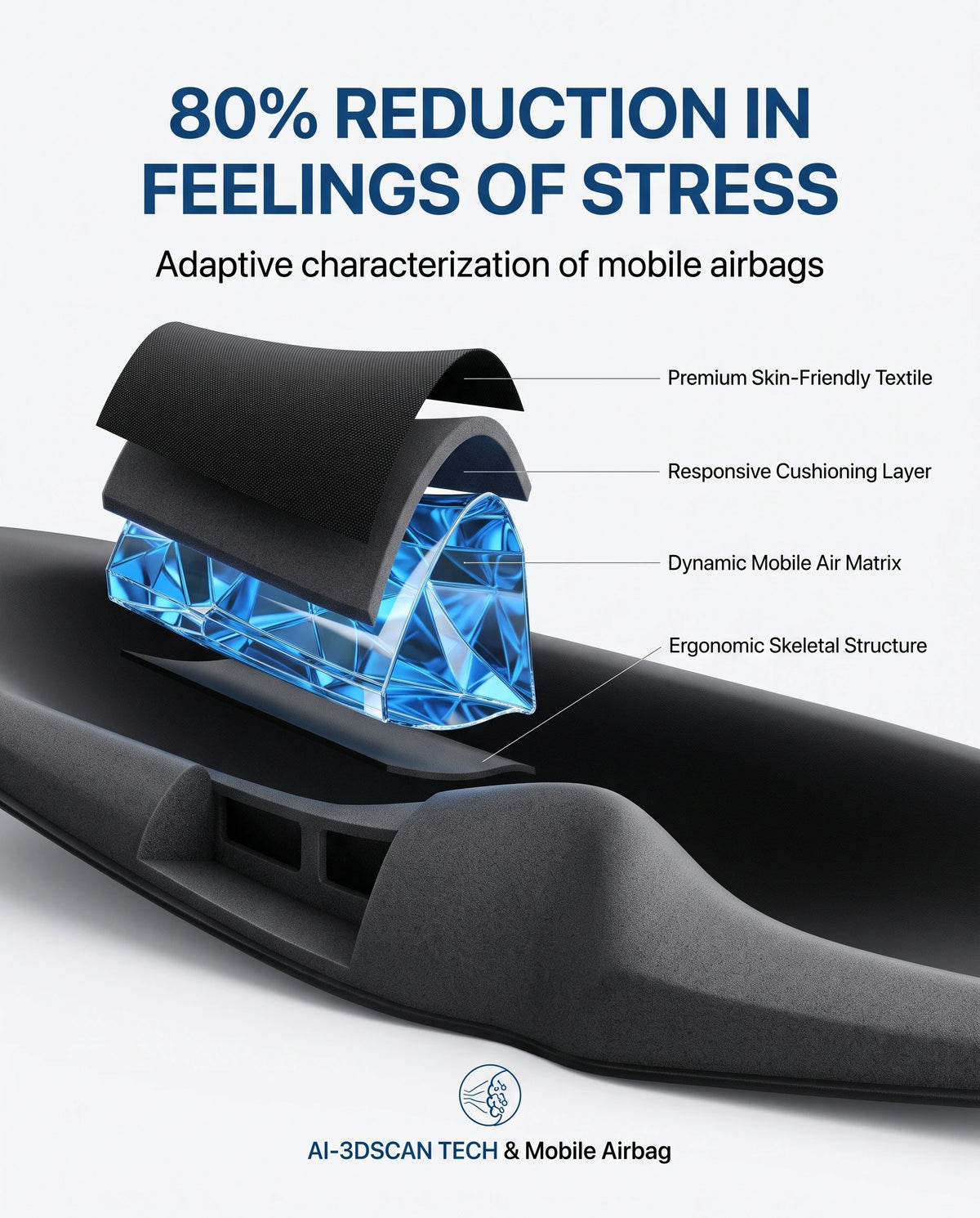 4S 3D Stereoscopic Sleep Eye Mask
