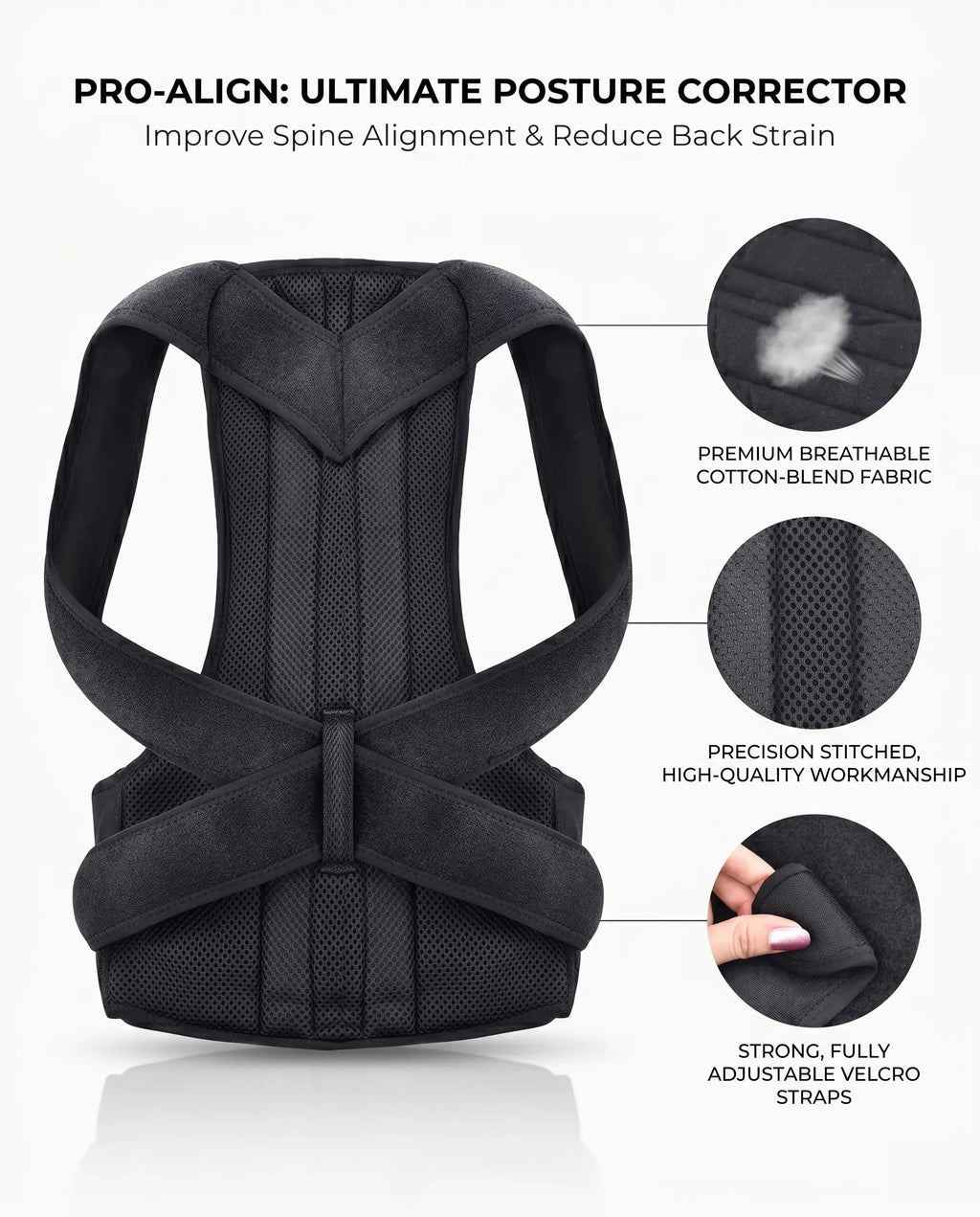 Shoulder Straightener Strap & Posture Corrector