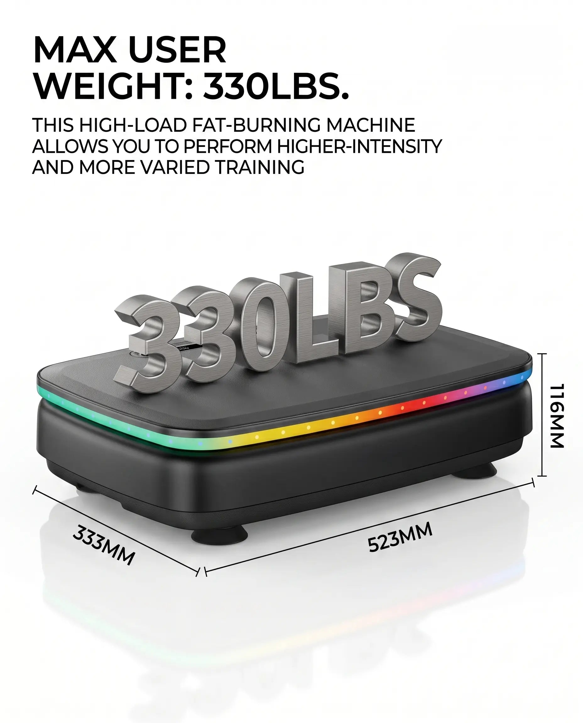 Advanced Vibration Plate Exercise Machine