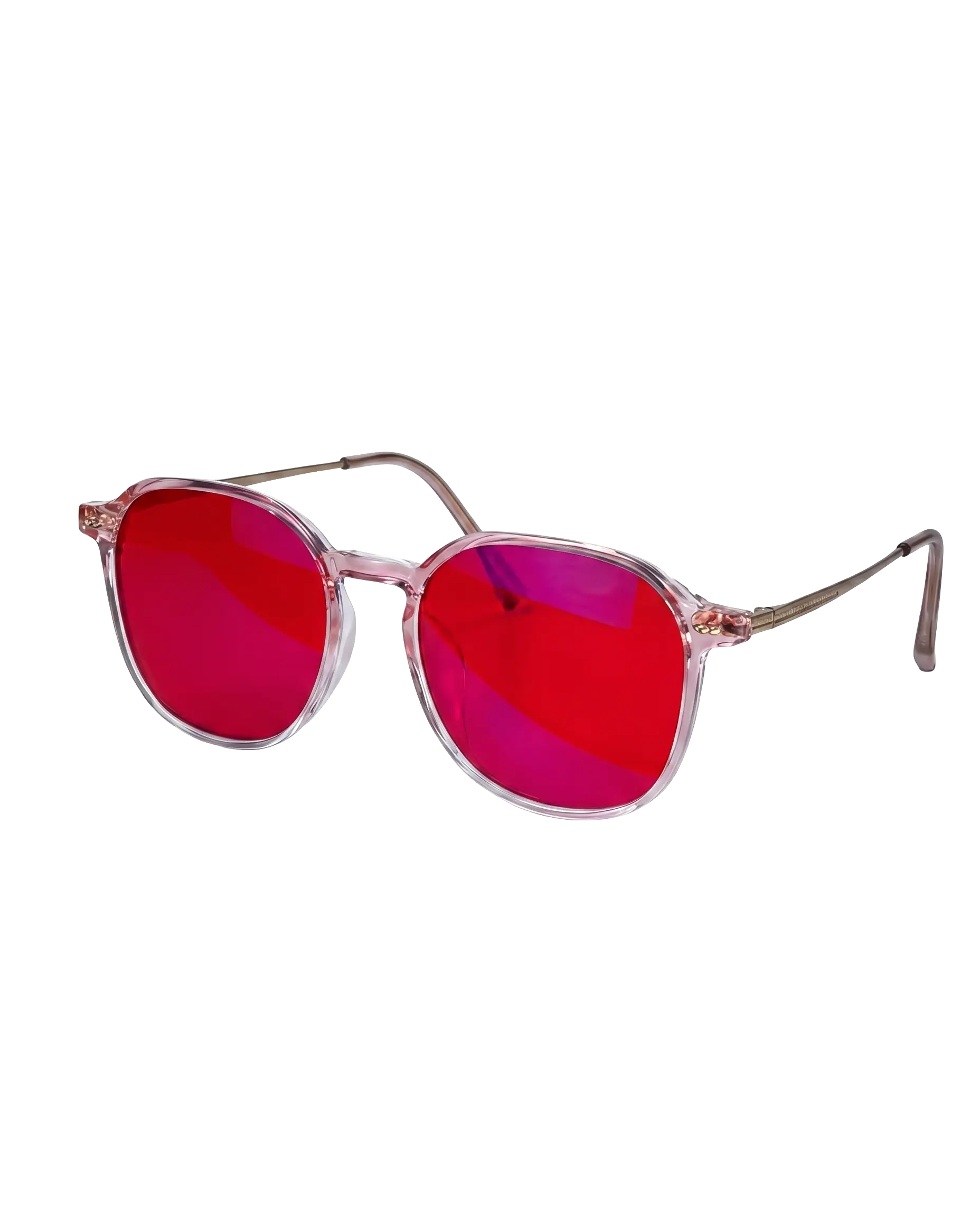 Unisex Red Lens Blue Light Blocking Glasses - 99.9% Filtration of 445–505nm
