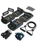Multifunctional Colour-Coded Push-Up Board Set