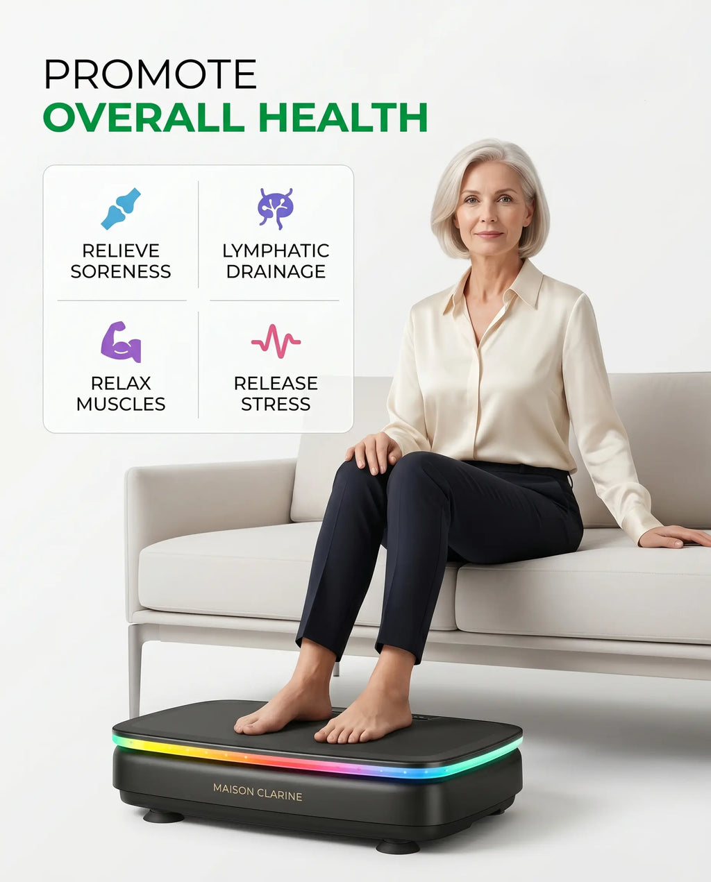 Advanced Vibration Plate Exercise Machine