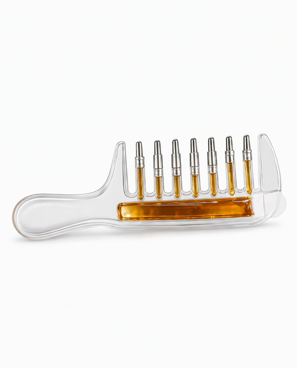 Unisex Transparent Essential Oil Applicator Massage Comb