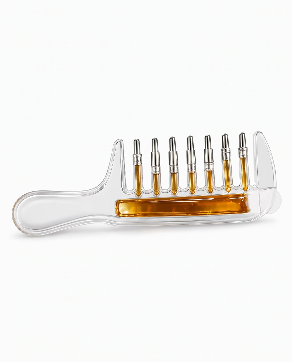 Unisex Transparent Essential Oil Applicator Massage Comb