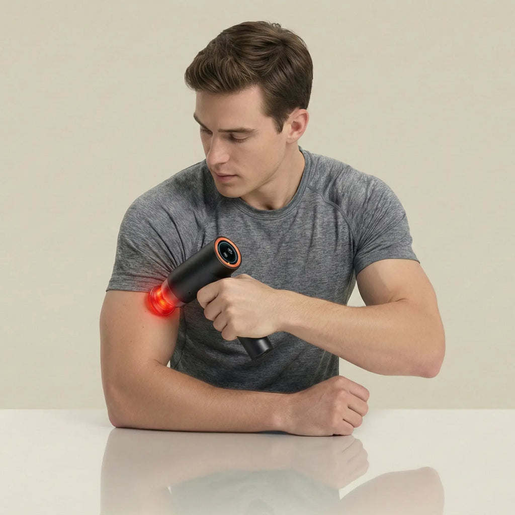 Clarine Red Light Heated Massage Gun