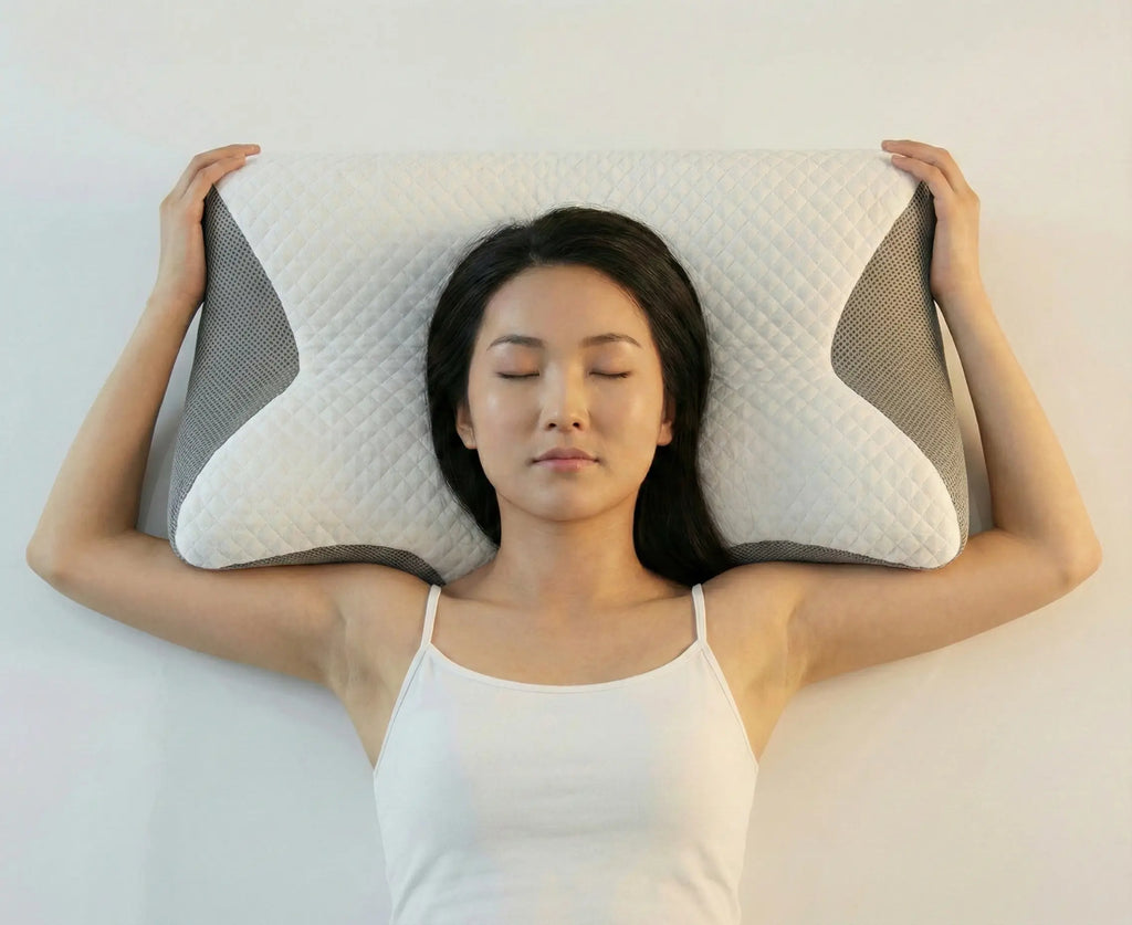Clarine Memory Foam Contour Neck Pillow