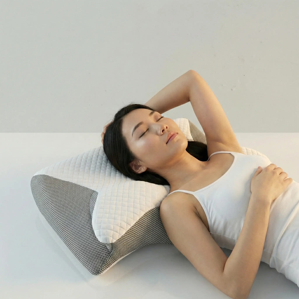 Clarine Memory Foam Contour Neck Pillow