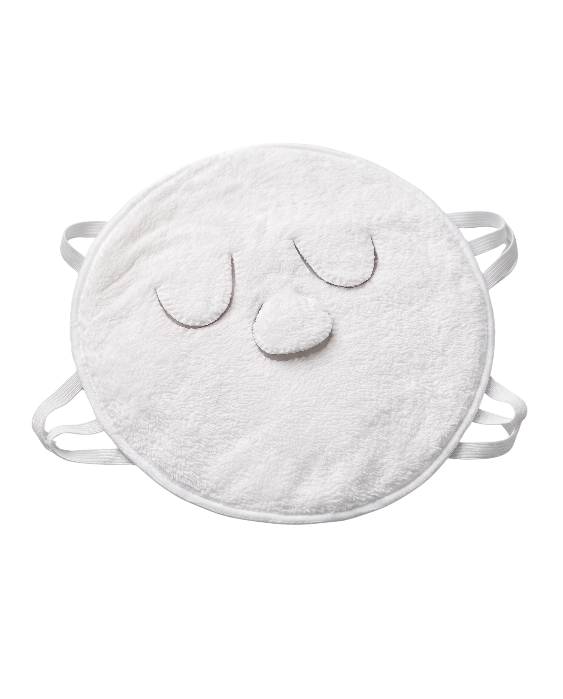 Hot & Cold Compress Face Towel with Hanging Ear Design