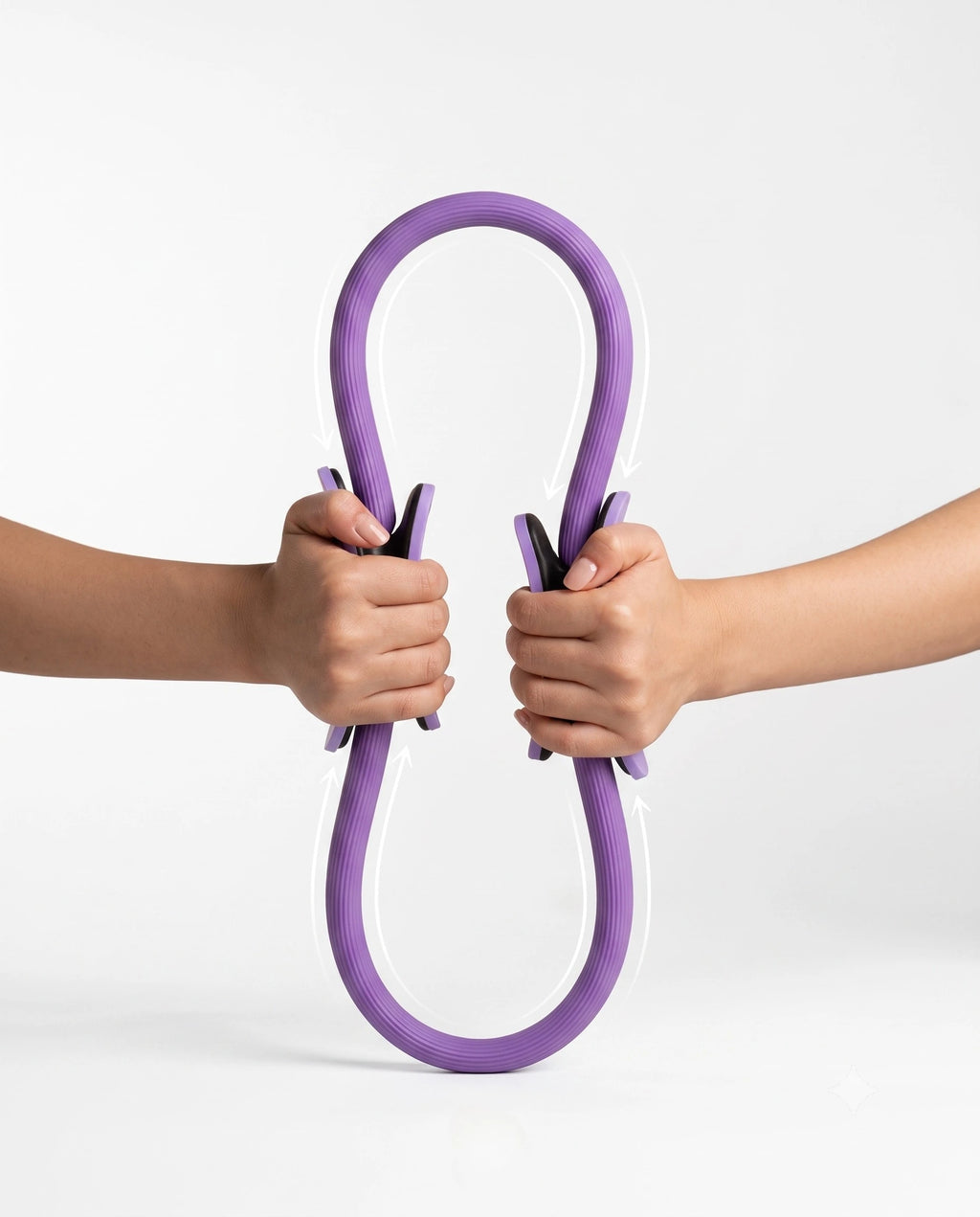 5-Piece Women's & Girls' Yoga Fitness Ring Set