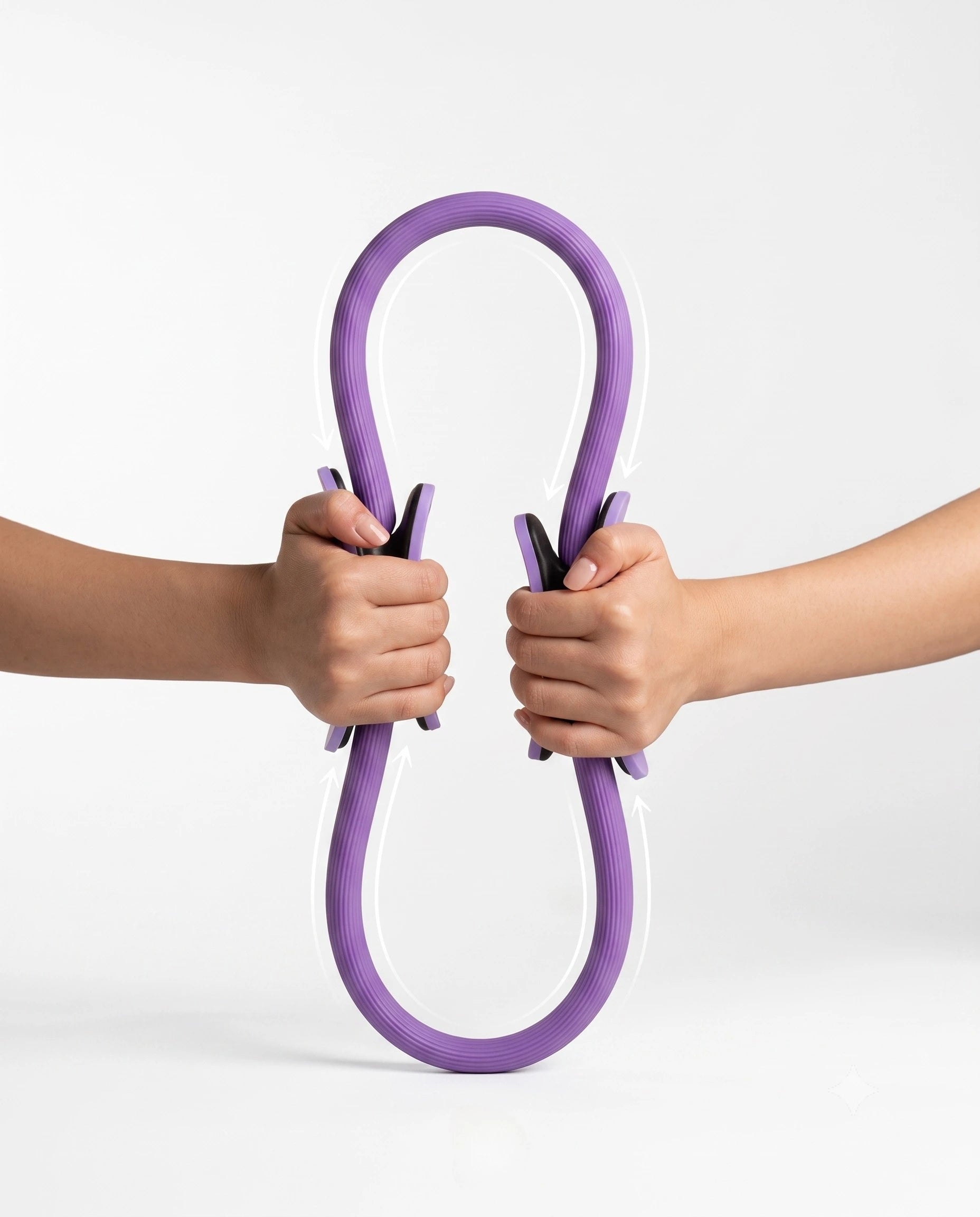 5-Piece Women's & Girls' Yoga Fitness Ring Set