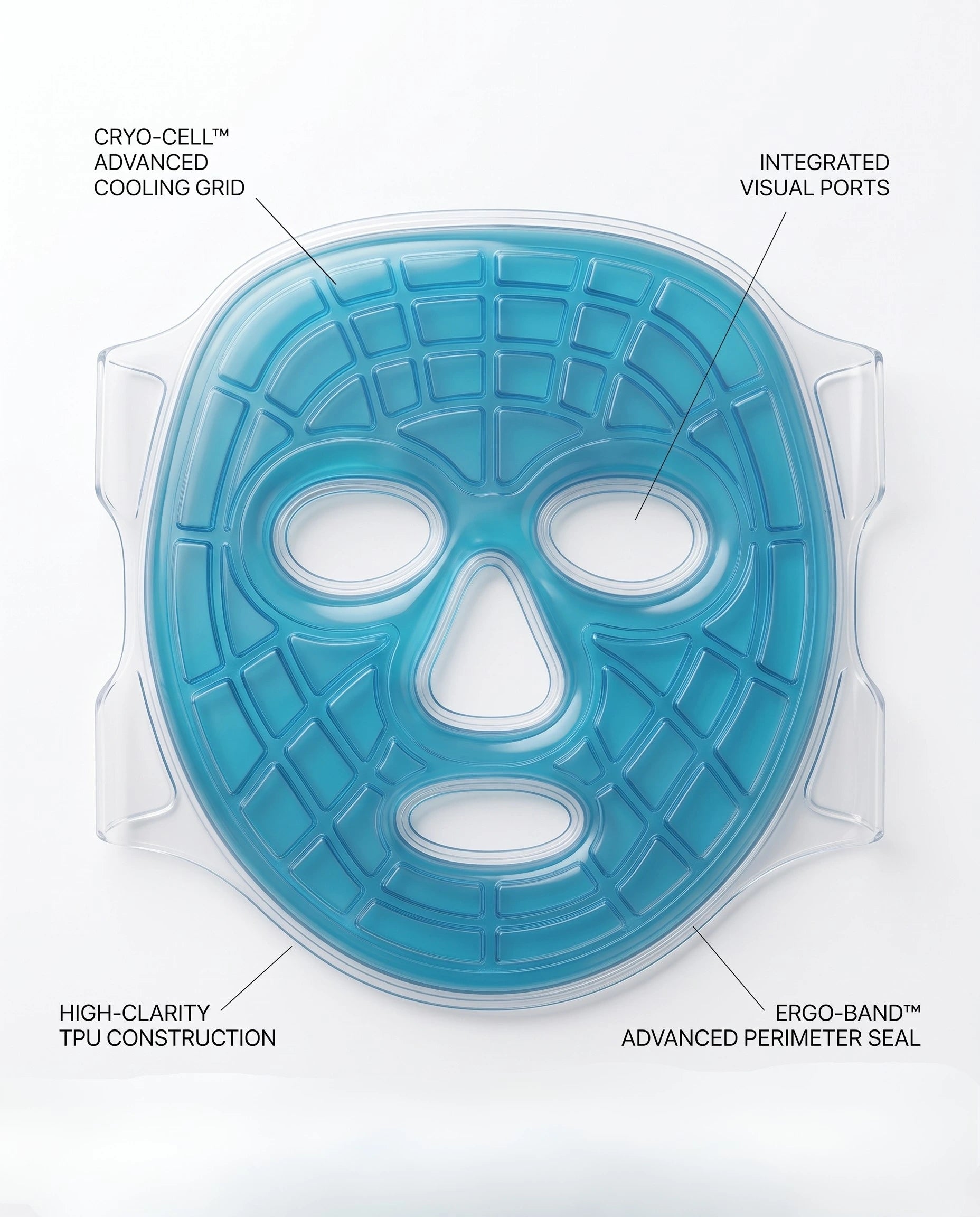 Cold Gel Face Mask Ice Compress