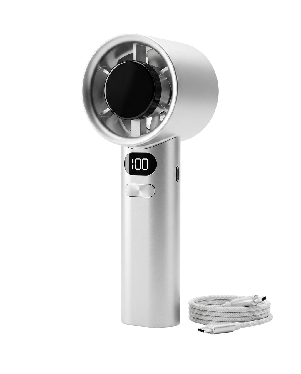 Portable Handheld USB Rechargeable High-Speed Electric Cooling Fan