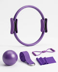 5-Piece Women's & Girls' Yoga Fitness Ring Set