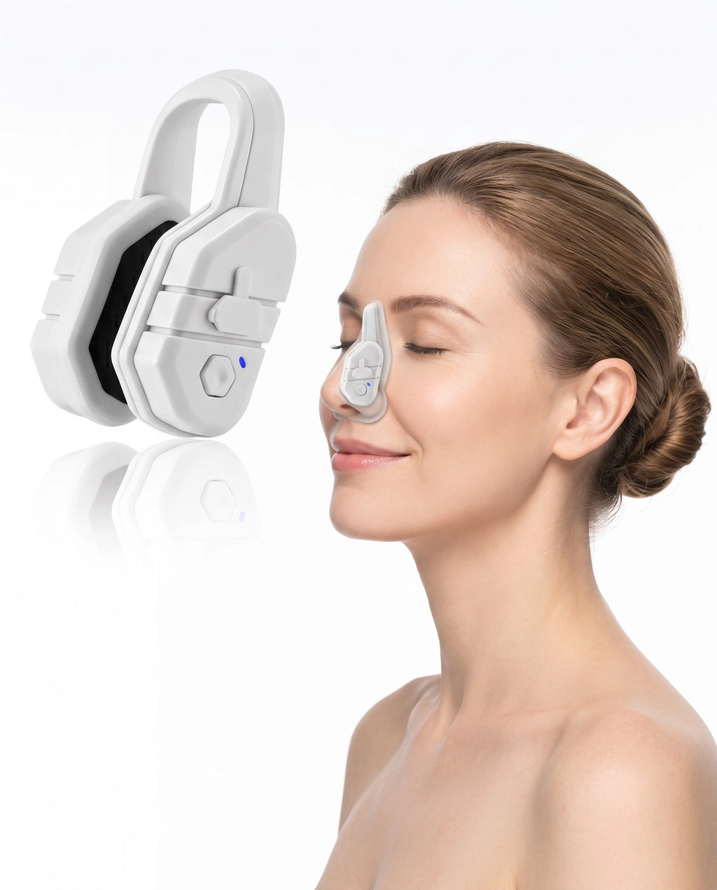 Electric EMS Nose Shaper Clip, Silicone Nose Lifter & Beauty Tool