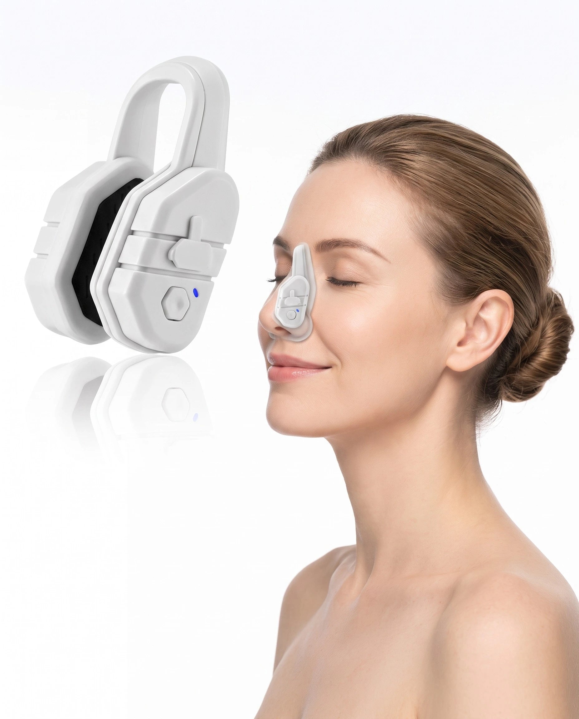 Electric EMS Nose Shaper Clip, Silicone Nose Lifter & Beauty Tool