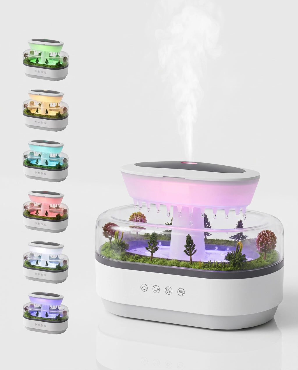 Raindrop Music Humidifier & Essential Oil Aromatherapy Diffuser
