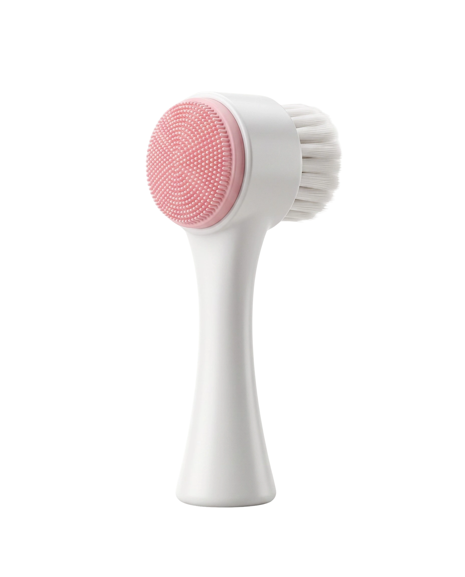 3D Double Sided Silicone Facial Cleansing Brush