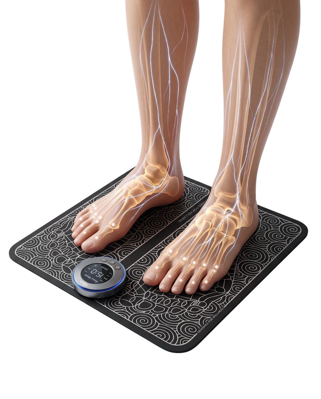 Electric USB Foot Massage Mat - Acupoint Stimulation