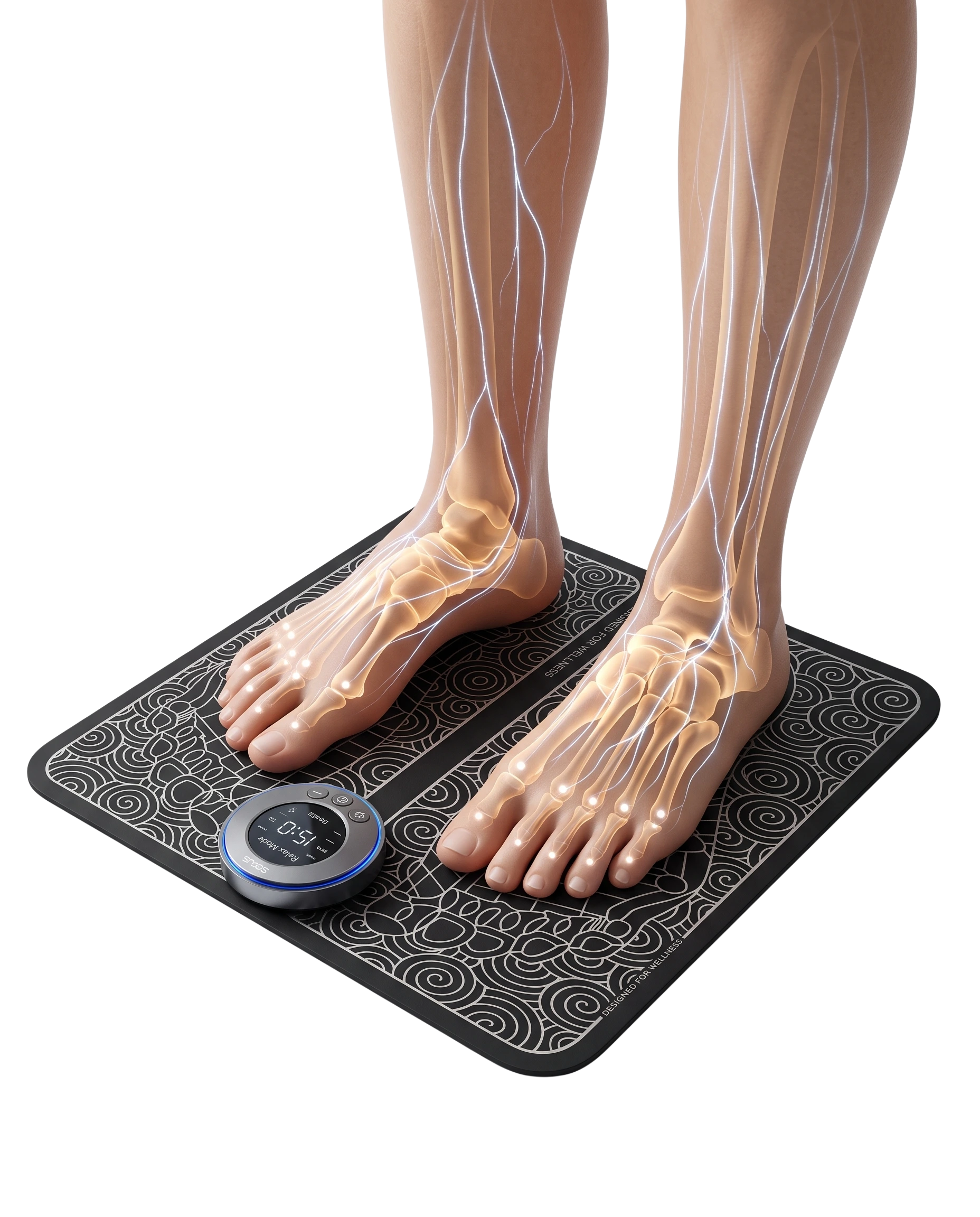 Electric USB Foot Massage Mat - Acupoint Stimulation