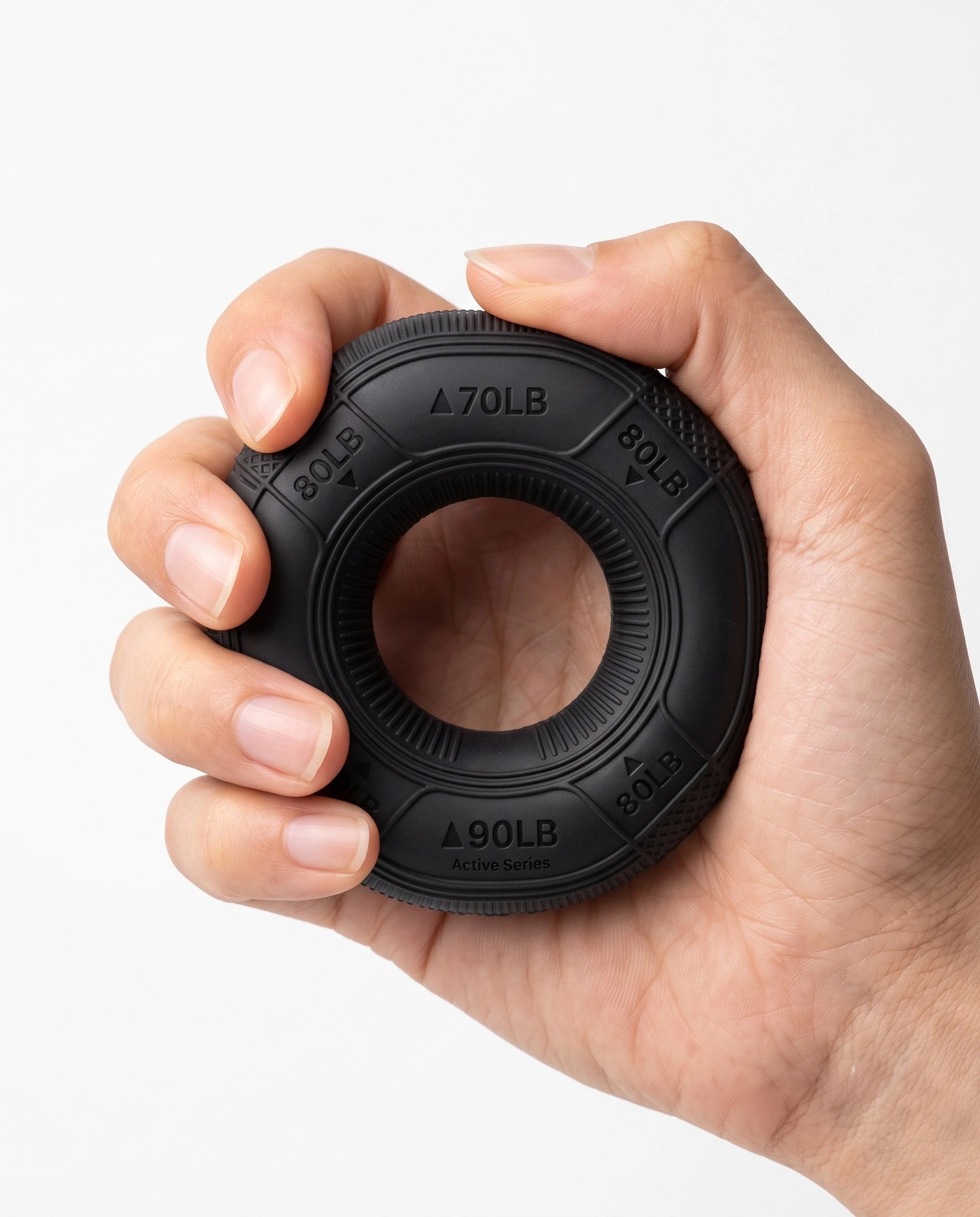 Silicone Grip Strength Ring & Ball