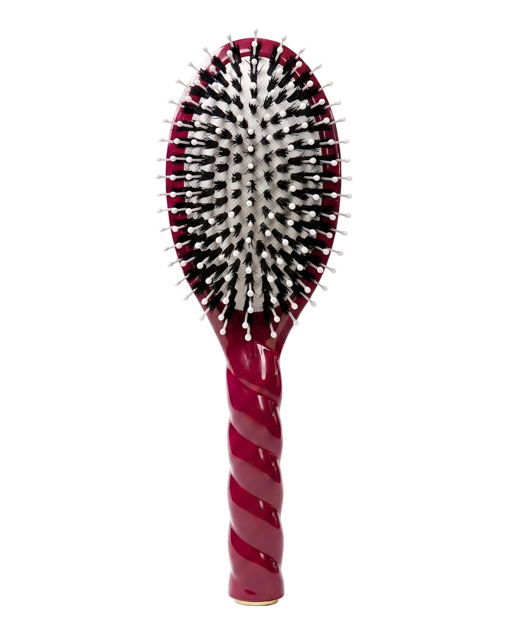 Twist Boar Bristle Hairbrush & Scalp Massage Comb