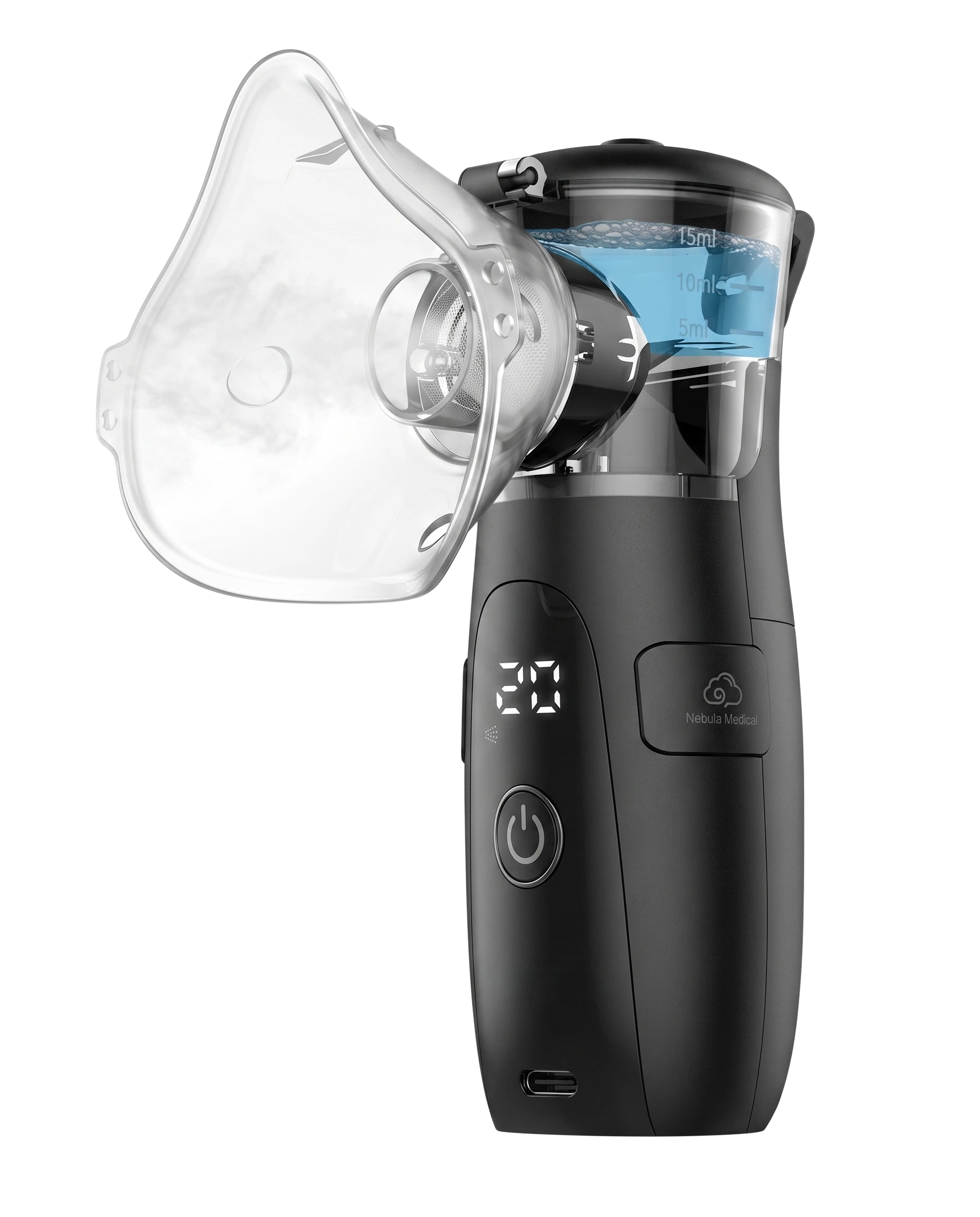 Mesh Nebuliser Medical Silent Compressor Inhaler