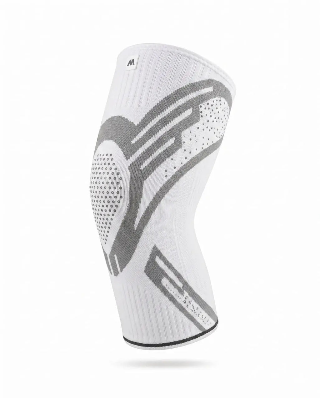 Athletic Knee Compression Sleeve with Silicone Grip & 4-Way Stretch – For Running, Gym, Basketball, Padel & Volleyball