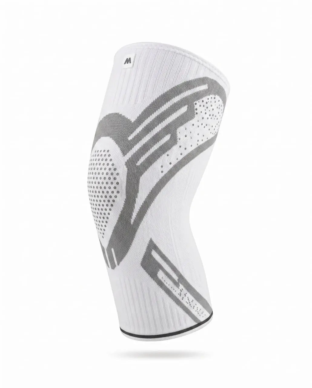 Athletic Knee Compression Sleeve with Silicone Grip & 4-Way Stretch – For Running, Gym, Basketball, Padel & Volleyball