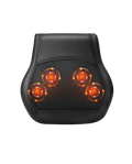 Shiatsu Back & Neck Massager Cushion with Heat – 4 Massage Nodes, Remote Control, Car & Home Use | Black